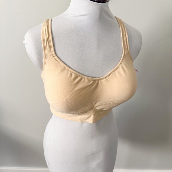 Truekind Daily Comfort Wirefree Bra in Beige - NWT! - Size 3X - Picture 4 of 8